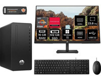 HP 295 G8 6D389EAMNT362 Dahili Radeon Graphics AMD Ryzen 7 5700G 16 GB Ram 512 GB SSD Tower Windows 11 Home 23.8 inç Monitörlü Masaüstü Bilgisayar + PER4 BELLEK
