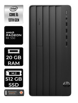 HP Pro Tower 290 G9 8T2W9ES Harici Radeon RX 550 Intel Core i5 13500 20 GB Ram 512 GB SSD Tower FreeDos Masaüstü Bilgisayar + PER4 BELLEK