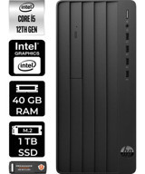 HP Pro Tower 290 G9 6D3A5EAP338 Dahili Intel UHD Graphics Intel Core i5 12500 40 GB Ram 1 TB SSD Tower FreeDos Masaüstü Bilgisayar + PER4 BELLEK