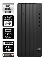 HP Pro Tower 290 G9 6D3A5EA Dahili Intel UHD Graphics Intel Core i5 12500 8 GB Ram 2 TB SSD Tower Windows 11 Home Masaüstü Bilgisayar + PER4 BELLEK