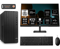 HP Pro Tower 290 G9 8T2X0ESMNT1404 Harici Radeon RX 550 Intel Core i3 13100 8 GB Ram 2 TB SSD Tower Windows 11 Pro 23.8 inç Monitörlü Masaüstü Bilgisayar + PER4 BELLEK