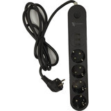 Fulltech Ftr-01 4'lü Soket 2 metre 3'lü USB Kablolu Çiftli Akım Korumalı Priz