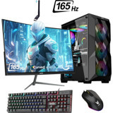 Izoly KİRLİA X Harici Radeon RX 580 Intel Core i5 12400F 16 GB Ram 512 GB SSD Tower FreeDos 24 inç Monitörlü Masaüstü Bilgisayar