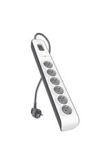 Belkin Bsv603Vf2M 6'lı Soket 2 metre Kablolu Tekli 650 J Akım Korumalı Priz