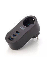 Cvs Dn 9204 Tekli Soket 3'lü USB Kablosuz Tekli Akım Korumalı Priz