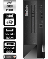 Lenovo Thinkcentre Neo 50S 11SX002VTXP331 Harici GeForce RTX 3060 Ti Intel Core i3 12100 36 GB Ram 256 GB SSD Tower FreeDos Masaüstü Bilgisayar + PER4 BELLEK
