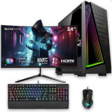 Izoly E-VİX RHEA Harici GeForce GTX 1660 Super Intel Core i5 10400F 16 GB Ram 512 GB SSD Tower FreeDos 24 inç Monitörlü Masaüstü Bilgisayar