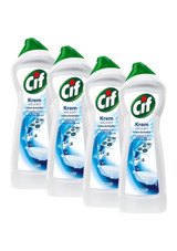 Cif Mikro Kristaller Krem Amonyaklı Yüzey Temizleyici 4x750 ml