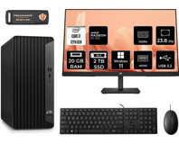 HP Pro Tower 400 G9 6U3M9EAMNT1419 Harici Radeon RX 550 Intel Core i7 12700 20 GB Ram 2 TB SSD Tower Windows 11 Pro 23.8 inç Monitörlü Masaüstü Bilgisayar + PER4 BELLEK