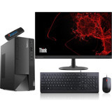 Lenovo Thinkcentre Neo 50T GEN4 12JD0008TRMP03 Harici GeForce RTX 3060 Ti Intel Core i7 13700 16 GB Ram 2 TB SSD Tower Windows 11 Pro 23.8 inç Monitörlü Masaüstü Bilgisayar + Zetta Flash Bellek