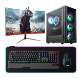 Turbox DRX4565 Harici GeForce GTX 1660 Ti AMD Ryzen 5 5500 16 GB Ram 512 GB SSD Tower FreeDos 27 inç Monitörlü Masaüstü Bilgisayar