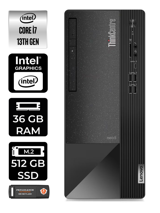 Lenovo Thinkcentre Neo 50T 12JD0008TR Harici GeForce RTX 3060 Ti Intel Core i7 13700 36 GB Ram 512 GB SSD Tower Windows 11 Pro Masaüstü Bilgisayar + PER4 BELLEK