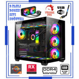 Zeiron Augustus X75 Harici Radeon RX 580 AMD Ryzen 5 5600X 16 GB Ram DDR4 512 GB SSD Tower FreeDos Masaüstü Bilgisayar