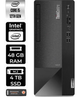 Lenovo Thinkcentre Neo 50T 11SE00BPTXP445 Dahili Intel UHD Graphics Intel Core i5 12400 48 GB Ram 4 TB SSD Tower Windows 11 Pro Masaüstü Bilgisayar + PER4 BELLEK