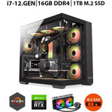 Zeiron BLADE RTX50 Harici GeForce RTX 3050 Intel Core i7 12700F 16 GB Ram 1 TB SSD Tower FreeDos Masaüstü Bilgisayar
