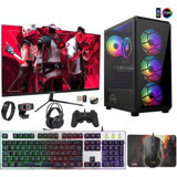 Turbox TX1143 Harici GeForce GT 730 Intel Core i7 860 16 GB Ram 256 GB SSD Tower FreeDos 23.8 inç Monitörlü Masaüstü Bilgisayar