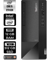 Lenovo Thinkcentre Neo 50T 11SE00BPTXP307 Harici GeForce RTX 3060 Ti Intel Core i5 12400 12 GB Ram 512 GB SSD Tower FreeDos Masaüstü Bilgisayar + PER4 BELLEK