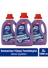 Domestos Bahar Çiçekleri Kokulu Yüzey Temizleyici 3x1.5 lt