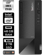 Lenovo Thinkcentre Neo 50T 11SE00BPTXP344 Harici GeForce RTX 3060 Ti Intel Core i5 12400 48 GB Ram 2 TB SSD Tower FreeDos Masaüstü Bilgisayar + PER4 BELLEK