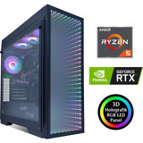 Quadro TİTAN Power RX56168 Harici GeForce RTX 4060 AMD Ryzen 5 5600X 16 GB Ram 512 GB SSD Tower FreeDos Masaüstü Bilgisayar