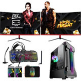 Ramtech RG540-1030 Harici Radeon RX 550 Intel Core i5 4570 16 GB Ram 480 GB SSD Tower FreeDos 23.6 inç Monitörlü Masaüstü Bilgisayar