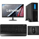 Lenovo TURBOX TX3118 Harici GeForce RTX 3060 Ti Intel Core i7 4470 16 GB Ram 512 GB SSD Tower FreeDos 23.8 inç Monitörlü Masaüstü Bilgisayar