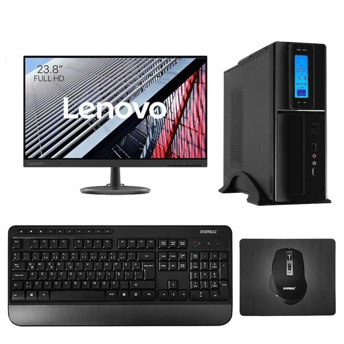 Turbox TX3118 Dahili Intel HD Graphics 4600 Intel Core i7 4770 16 GB Ram DDR3 512 GB SSD Tower FreeDos Masaüstü Bilgisayar