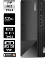 Lenovo Thinkcentre Neo 50T 11SC001ATXP312 Harici Radeon RX 550 Intel Core i3 12100 16 GB Ram 512 GB SSD Tower FreeDos Masaüstü Bilgisayar + PER4 BELLEK