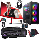 Turbox TX4396 Harici GeForce RTX 3060 Ti Intel Core i5 6400 16 GB Ram 512 GB SSD Tower FreeDos 23.6 inç Monitörlü Masaüstü Bilgisayar