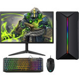 Zeiron PX30 Harici GeForce RTX 3060 Ti Intel Core i5 650 8 GB Ram 120 GB + 500 GB SSD Tower FreeDos 21.5 inç Monitörlü Masaüstü Bilgisayar