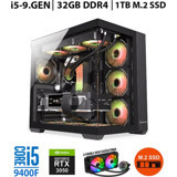 Zeiron ZERO RTX60 Harici GeForce RTX 3050 Intel Core i5 9400F 32 GB Ram 1 TB SSD Tower FreeDos Masaüstü Bilgisayar