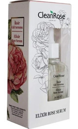 Clean Rose Elixir Gül Yüz Dolgunlaştıran Canlandırıcı Yaşlanma Kırışıklık Karşıtı Jel Yüz Serumu 30 ml