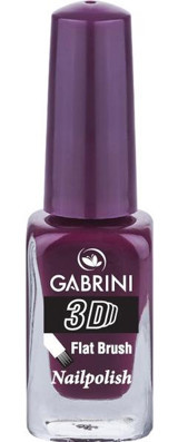 Gabrini 3D Nail Polish 55 Mor Mat Oje