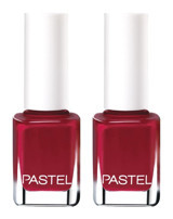 Pastel No:130 2'li Kırmızı Parlak Oje