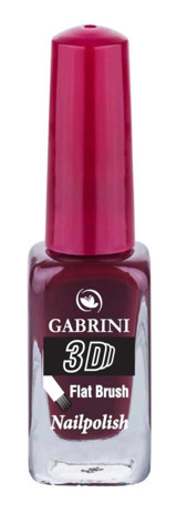 Gabrini 3D Poşish 33 Bordo Parlak Oje