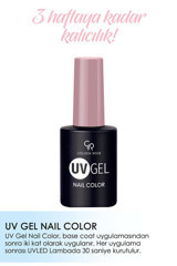Golden Rose Uv Gel 113 Pembe Parlak Kalıcı Oje