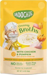 Moochie Balkabak-Tavuk Çorba Yaş Kedi Maması 40 gr