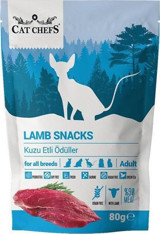 Cat Chefs Snacks Kuzu Eti Jöleli-Yaş Kedi Maması 80 gr