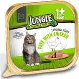 Jungle Tavuk Parça Etli Yaş Kedi Maması 100 gr