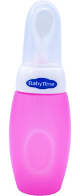 Babytime Bt086 Plastik 6+ Ay Pembe Damaklı Biberon Seti 225 ml