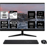 Acer Aspire C24-1700 DQBJWEMP328 Dahili Iris Xe Graphics Intel Core i5 1235U 20 GB Ram 2 TB SSD 23.8 inç Full HD Freedos All In One Bilgisayar