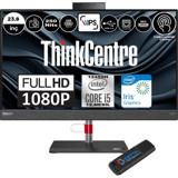 Lenovo ThinkCentre Neo 50A 12B800E0TRP02 Dahili UHD Graphics Intel Core i5 12450H 16 GB Ram DDR5 1 TB SSD 23.8 inç Full HD Windows 11 Pro Dokunmatik All In One Bilgisayar + Zetta Flash Bellek