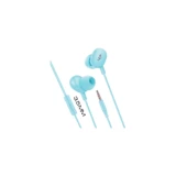 Linktech H310 Silikonlu Mikrofonlu 3.5 Mm Jak Kablolu Kulaklık Turkuaz