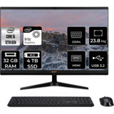 Acer Aspire C24-1700 DQBJWEMP339 Dahili Iris Xe Graphics Intel Core i5 1235U 32 GB Ram 4 TB SSD 23.8 inç Full HD Freedos All In One Bilgisayar