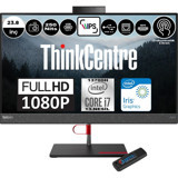 Lenovo ThinkCentre Neo 50A 12K9004BTRP05 Dahili Iris Xe Graphics Intel Core i7 13700H 32 GB Ram DDR5 1 TB SSD 23.8 inç Full HD Windows 11 Pro Dokunmatik All In One Bilgisayar