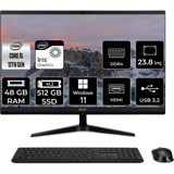 Acer Aspire C24-1700 DQBJWEMP451 Dahili Iris Xe Graphics Intel Core i5 1235U 48 GB Ram 512 GB SSD 23.8 inç Full HD Windows 11 Pro All In One Bilgisayar