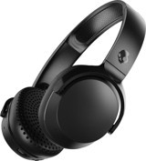 Skullcandy Riff 2 Android & iOS Uyumlu Tek Mikrofonlu Silikonlu Kablosuz Kulak Üstü Bluetooth Kulaklık Siyah