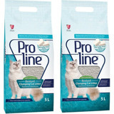 Proline Sabun Kokulu Topaklanan İnce Taneli Bentonit Kedi Kumu 2x5 lt