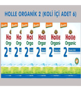 Holle İnek Sütlü Tahılsız Glutensiz Organik Probiyotikli 2 Numara Devam Sütü 6x600 gr
