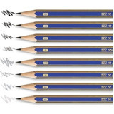 Faber-Castell Goldfaber 1221 12'li Köşeli Siyah 2H Kurşun Kalem Seti